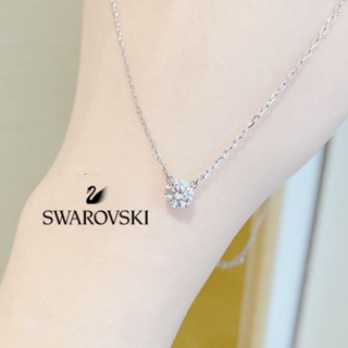 🔥พร้อมส่ง🔥Swarovskiแท้ใหม่ สร้อยคอ swarovski ของแท้ ของแท้ 100% แท้单钻项链