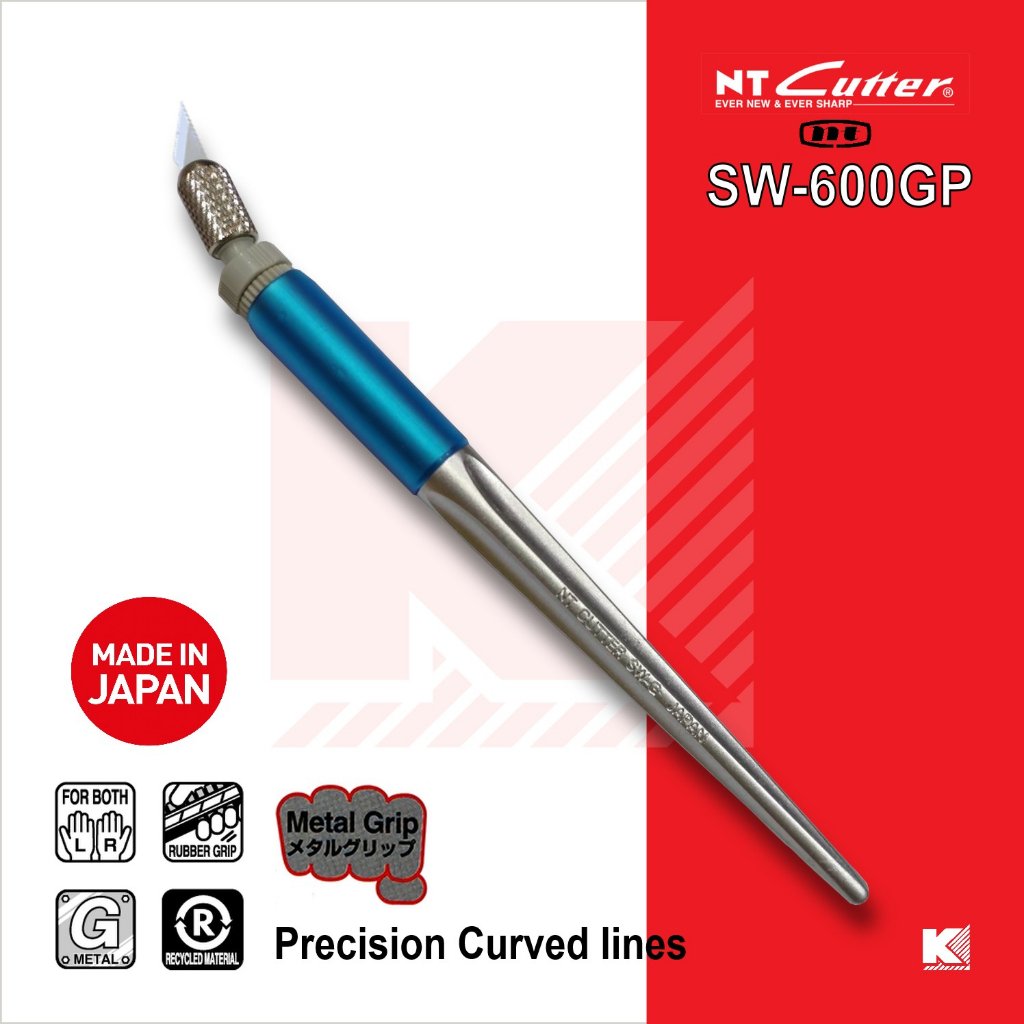 NT Cutter คัตเตอร์ปากกา รุ่น SW-600GP สำหรับงานละเอี่ยด