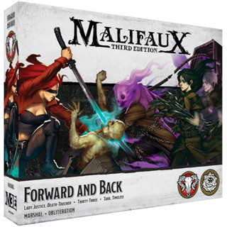 🔥มีของพร้อมส่ง🔥 Wyrd Miniatures Malifaux Forward and Back WYR23909 โมเดลพลาสติก ต้องประกอบทำสีเอง