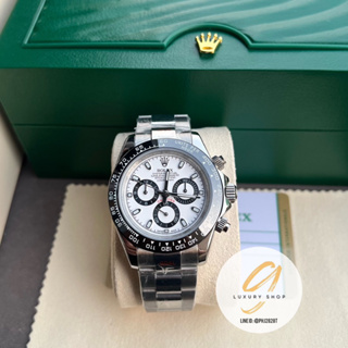 ✅มาใหม่ นาฬิกาDaytona Panda 40mm เครื่องAutomatic สแตนเลสแท้ทั้งเรือน