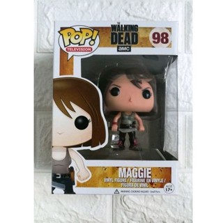 Funko Pop Maggie 98 Walking Dead Figure RARE หายาก พร้อมส่ง Maggie Rhee Walking Dead Zombie AMC ฟิกเกอร์ Glenn Daryl Toy