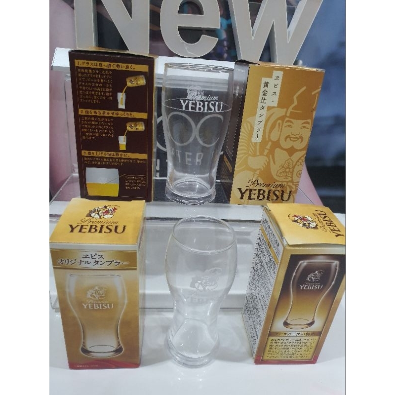 แก้วเบียร์Yebisuงานญี่ปุ่น