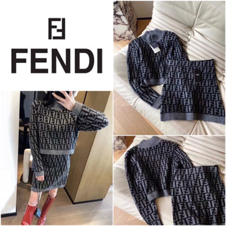 ชุดเซ็ต FENDI SKIRT KNIT SET