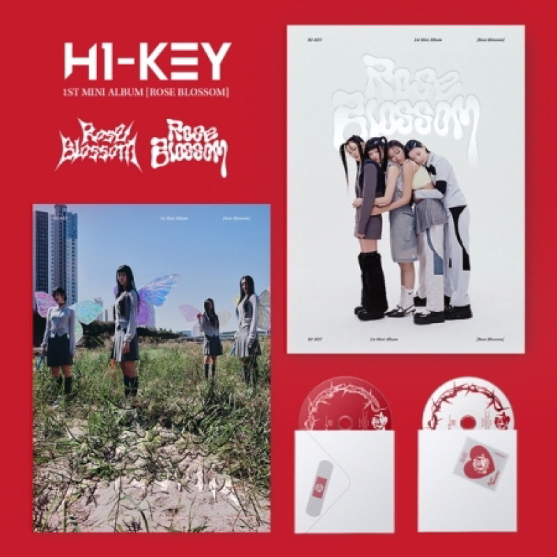 พร้อมส่ง — H1-KEY (하이키) 1st Mini Album [Rose Blossom] h1key