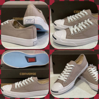 ขายดีแท้💯% Converse Jack Purcell Ox Classic คอนเวิร์ส รองเท้าใส่เรียน การันตีของแท้ 100% พร้อมส่ง (สินค้ามีกล่อง)