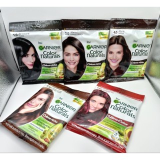 🔆 ครีมเปลี่ยนสีผม การ์นิเย่ คัลเลอร์ แนทเชอรัลส์ Garnier Color Naturals  30g.