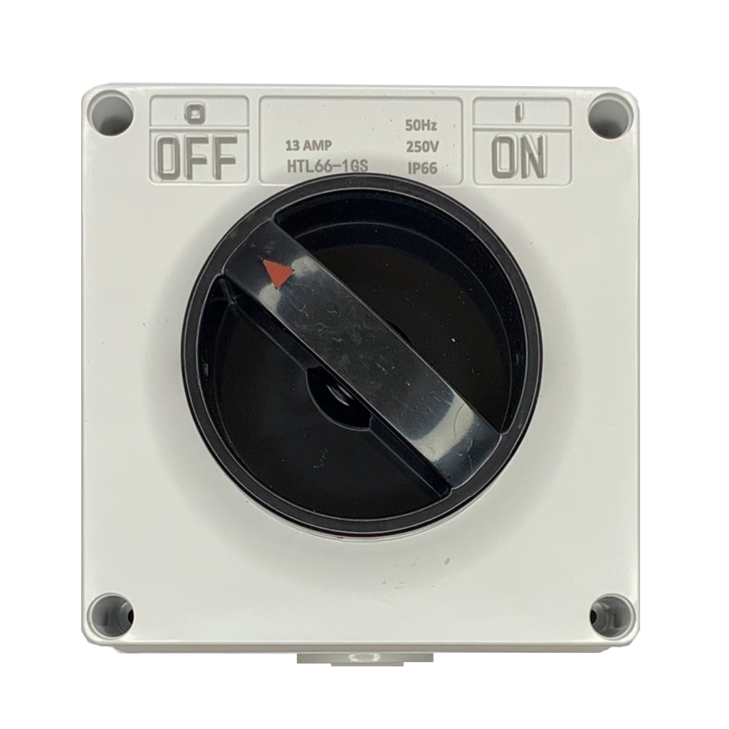 HTL66-1GS สวิทช์ON OFFกันน้ำ สวิทช์เปิด-ปิดกันน้ำ(ON-OFF Switch - Weather Proof)