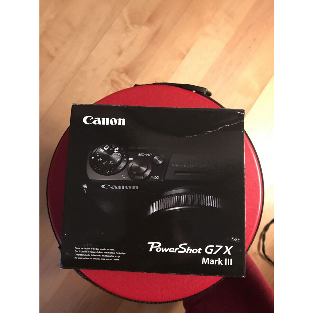New Sealed Canon PowerShot G7 X Mark III 20.1 MP Optical Zoom Digital Camera