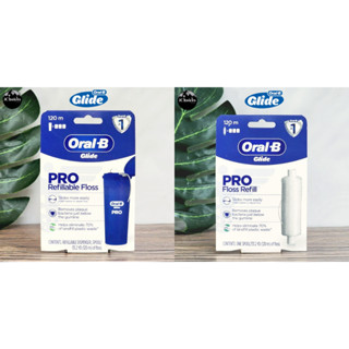 [Oral-B] Glide PRO Dental Floss 120 m ออรัลบี ไกลด์ ไหมขัดฟัน