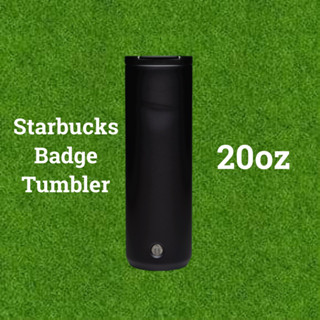 Starbucks Matte Black with Siren Badge Tumbler (20oz/591ml)