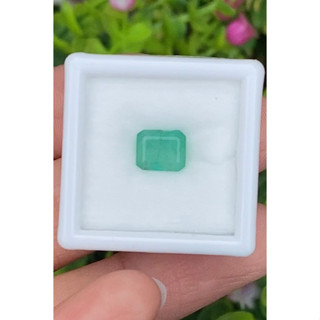 พลอย มรกต Natural Emerald แซมเบีย 1.41 กะรัต (Cts.)