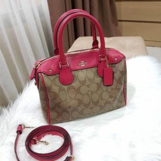 กระเป๋าสะพายNEW  Coach MINI BENNETT SATCHEL IN SIGNATURE (COACH F58312)