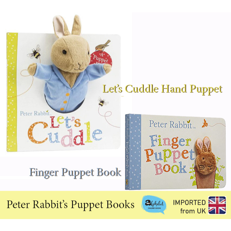 [หนังสือ หุ่นมือ] Peter Rabbit, Hungry Caterpillar Hand Puppet, Finger Puppet, Puppet Book #rabbit