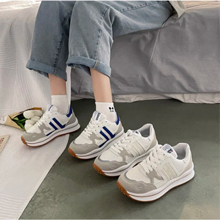 👟รองเท้าผ้าใบ👟รองเท้าผ้าใบนักเรียน รองเท้าผ้าใบเกาหลี รองเท้าผ้าใบแฟชั่น ลื่นและทนต่อการสึกหรอ