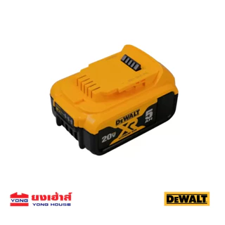 [ถูกที่สุด] DEWALT แบตเตอรี่ Lithium-ion 20V 5.0Ah รุ่น DCB184 เคสยาง รุ่น DCB184G แบต แบตเตอรี่