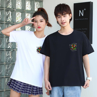 BK-570-SHORT เสื้อยืดแฟชั่่น เสื้อยืดผ้านิ่มเด้ง ใส่สบาย เสื้อยืดสีขาว แฟชั่นขายดีหน้าร้อน