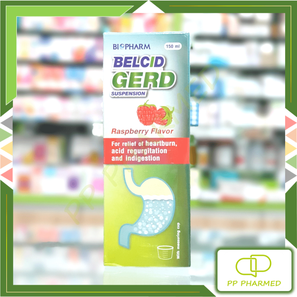 Belcid Gerd เบลสิดเกิร์ด บรรเทาอาการแสบร้อนกลางอกอาหารไม่ย่อย 150ml