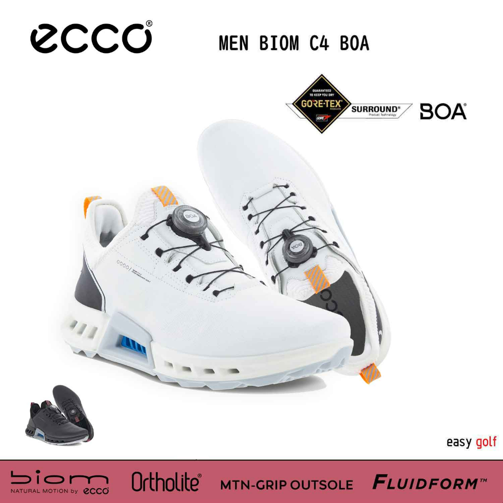 ECCO BIOM C4 BOA  MEN  ECCO GOLF GOLF SHOES รองเท้ากีฬากอล์ฟผู้ชาย รุ่นAW22