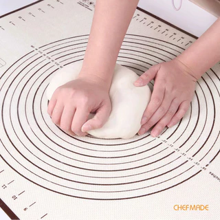 chefmade แผ่นซิลิโคนรองนวด รองอบ Silicone non-slip dough rolling and baking mat