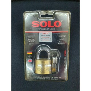 Solo กุญแจ คอสั้น 40มิล ระบบลูกปืน รุ่น 4507n ของแท้