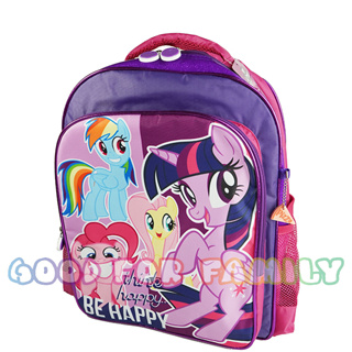 กระเป๋าเป้ Little Pony ขนาด 14, 15 นิ้ว 3-6 ขวบ โพนี่ สีชมพู