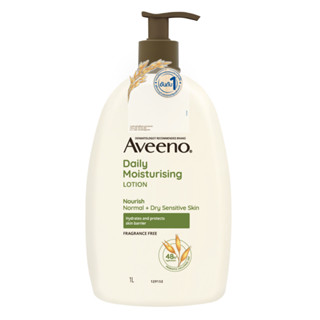 Aveeno Daily Moisturizing Lotion 1000 Ml อาวีโน่ เดลี่ มอยส์เจอร์ไรซิ่ง โลชั่น บำรุงผิวกาย ขนาด 1 ลิตร 19693