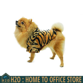 [พร้อมส่ง] Pet Tiger Costume ชุดสัตว์เลี้ยง ชุดสุนัข ลายเสือ (มี 3 ขนาด : S/M/L)