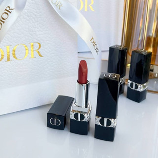 ลิปสติก Dior Rouge Lipstick Mini 1.5g  เบอร์ 720 Icone และ เบอร์ 100 Nude Look