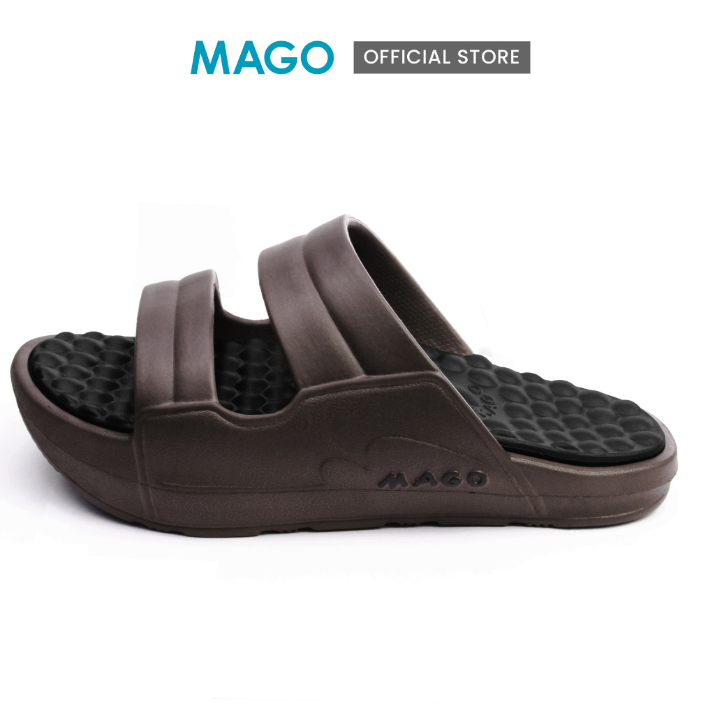 MAGO FOOTWEAR " CURVE " ( น้ำตาล ) รองเท้าสุขภาพ