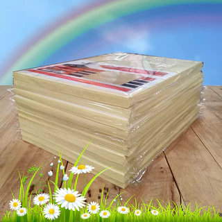 สติ๊กเกอร์ใส สติ๊กเกอร์PVCใส ขนาดA4 500แผ่น/แพ็ค (แพ็ค 50 แผ่น จำนวน 10 ห่อ)
