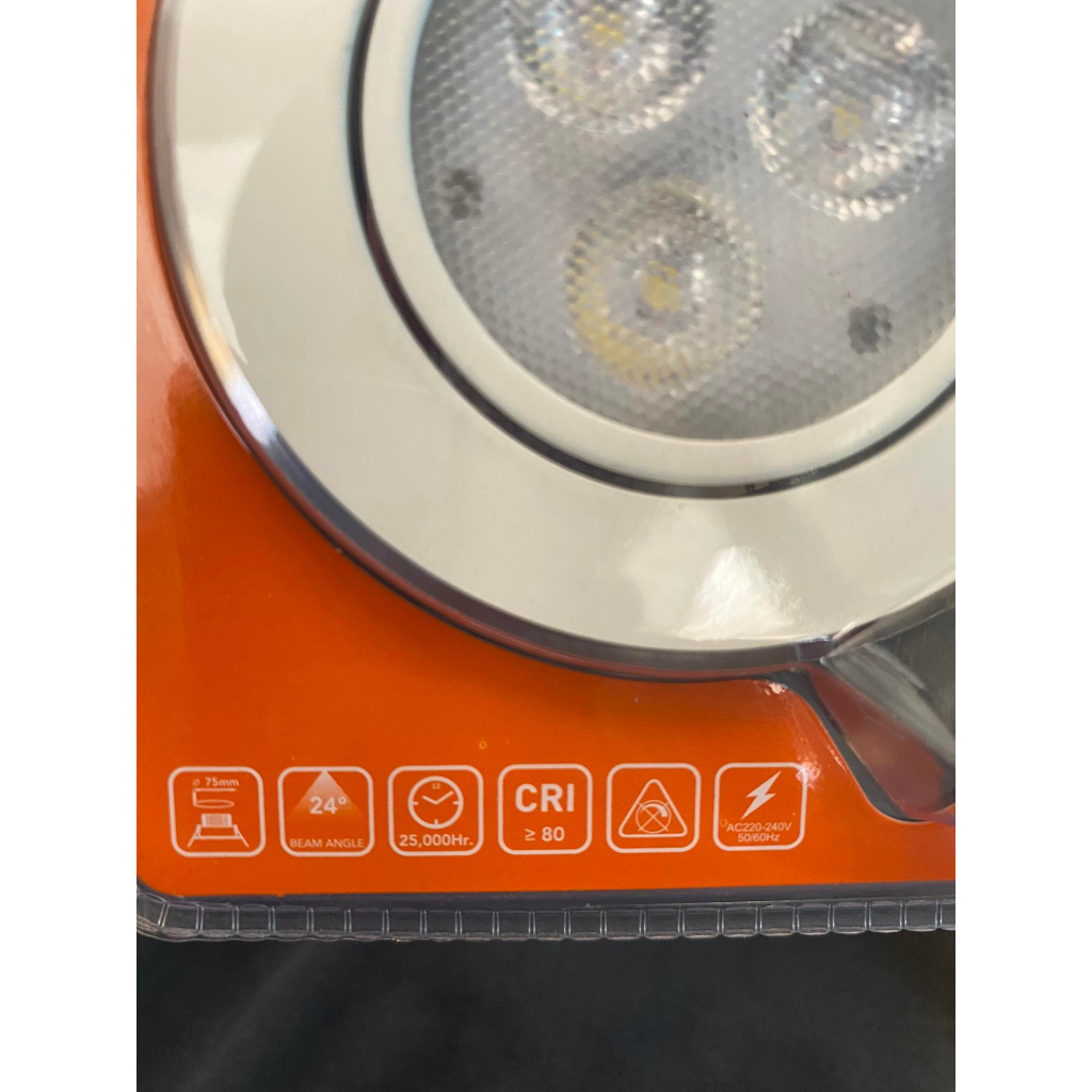 Downlight LED ฝังฝ้า 3.5” 4w DAY,WARM FSL มือ 1 พร้อมส่ง
