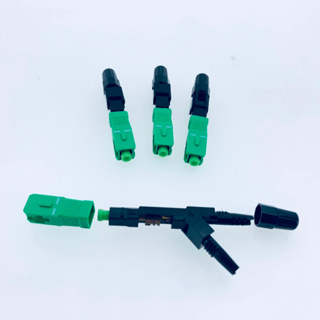 10pcs SC/APC-C Optical Fiber Fast Connector embedded type Telecomm grade cold junction FTTH