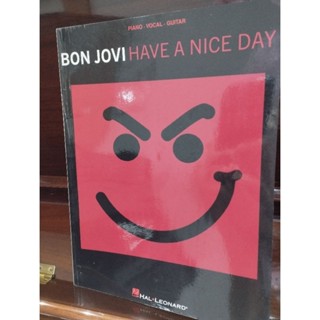 BON JOVI - HAVE A NICE DAY PVG (HAL) ราคาพิเศษปกมีรอย