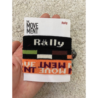 สายรัดข้อมือผ้า Rally movement