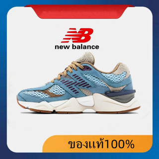 New Balance 9060 Blue brown Mens shoes Sports shoes 100% authentic