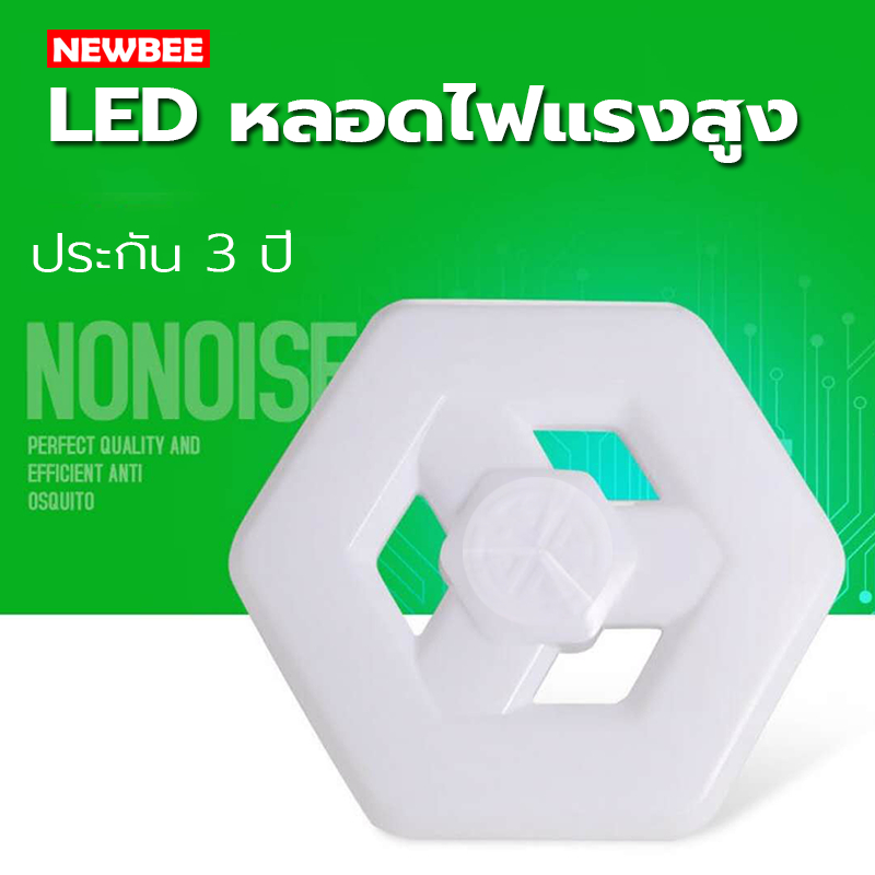 LED หลอดไฟแรงสูง ใช้กับขั้ว E27 ไม่กินไฟ ถนอมสายตา สว่าง ทนทาน ไฟแสงสีขาว 18w/28w/38w/48w สว่างไกล ห