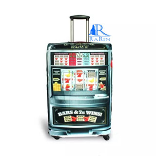 Rarin พร้อมส่งในไทย ผ้าคลุมกระเป๋าเดินทาง ( ลาย Slot Machine ) มีครบ Size ขนาด Size S M L