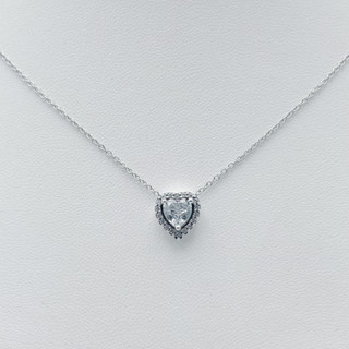 สร้อยคอจี้หัวใจเงินเเท้ รุ่น Sweet Heart
