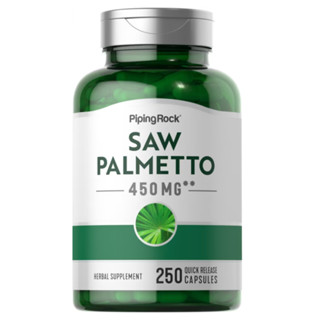 Piping Rock Saw palmetto, 450 mg 250 Capsules