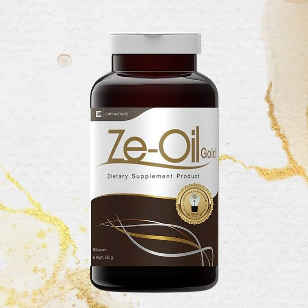 ของแท้ Ze-Oil Gold น้ำมันสกัดเย็น 300 เม็ด ซีออยล์ โกลด์น้ำมันสกัดเย็น 4 ชนิด