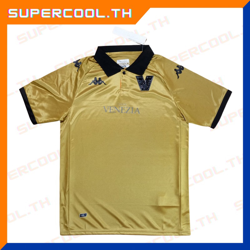 Venezia 2022/23 Third Jersey เสื้อเวเนเซียทอง2022 เสื้อเวเนเซียคอปก
