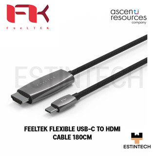 CABLE (สายเคเบิล) FEELTEK FLEXIBLE USB-C TO HDMI CABLE 180CM ของใหม่ประกัน 3ปี