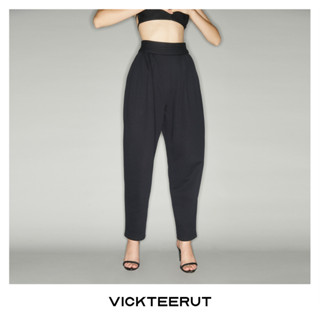 VICKTEERUT High Waist Flare Trousers