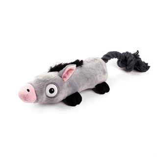 AFP Ultrasonic Donkey King Plush with Silent Squeaker