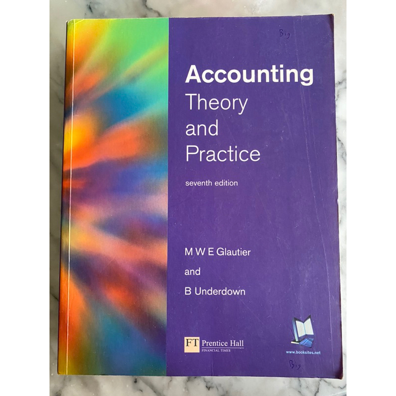 [หนังสือมือสอง textbook business] Accounting Theory and Practice (Seventh Edition) - Glautier and Underdown