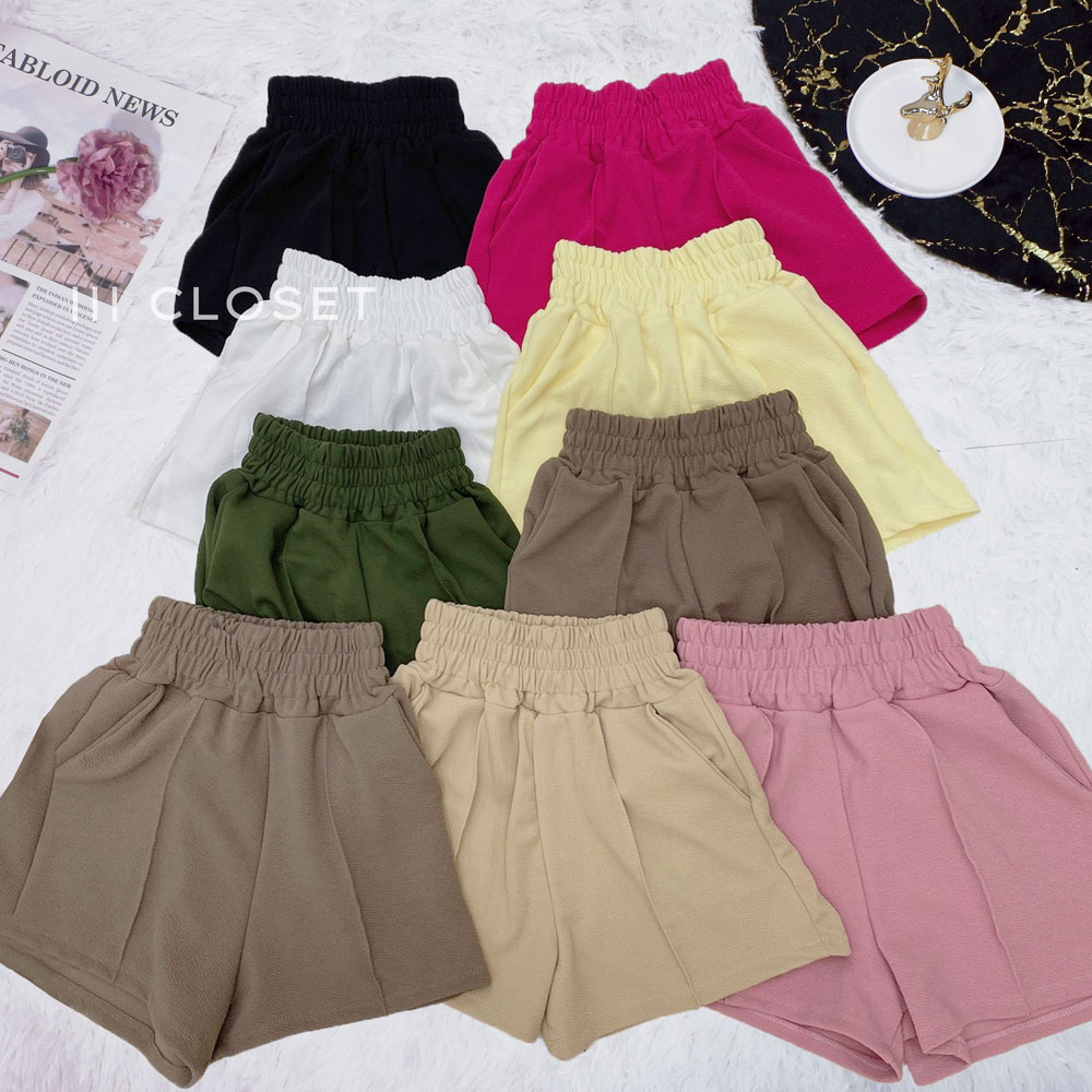 กางเกง III Freesize III PW005 ขอบเอวหนา ขาสั้น ตีเกร็ดหน้า ดีเทลสวย เนื้อผ้าดี เบาสบาย ทรงสวย ระบายอากาศได้ดี ไม่อึดอัด ราคา ถูกที่สุด ดีลบีเคเค แกลเลอรีภาพที่ 9