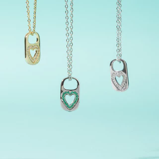 Lapaire l Poppy heart necklace สร้อยคอ