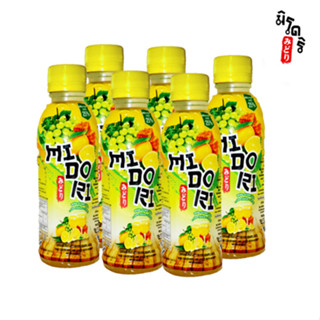 มิโดริ (Midori) ชาผลไม้ รสน้ำผึ้งมะนาว  แพ็ค 6 ขวด (200ml)