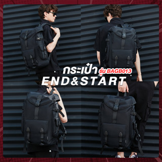 BAGB013 กระเป๋า END&amp;START กระเป๋าเป้ สะพายหลัง เดินทาง ใส่ของ