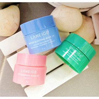 ผลิตภัณฑ์LANEIGE บำรุงริมฝีปาก LIP SLEEPING MASK, บำรุงผิวหน้าWater Sleeping Mask และCica Sleeping Maskฟื้นฟูผิวขณะหลับ